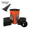 Quick Dam Grab & Go Flood Kit includes 10- 5-ft