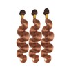 Ombre Bundles Human Hair Brown Body Wave Bundles T4/30 Human