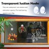 YANWANDEFA 20 PCS Clear Suction Hooks Reusable PVC Sucker Pads