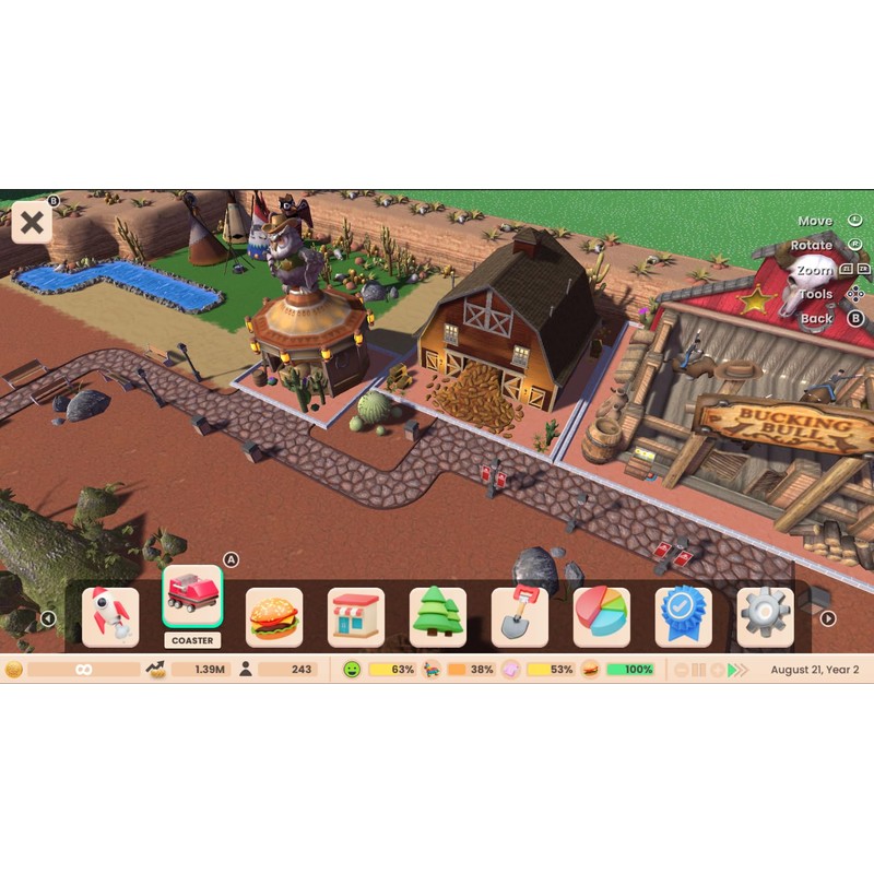 RollerCoaster Tycoon (Adventures Deluxe)
