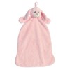 EBBA Little Pitter Pattern Bunny Napping Pal Plush Blanket 28"