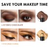 FOCALLURE (2 Pcs 2 in 1 Eyeshadow and Eyeliner Pen,Waterproof