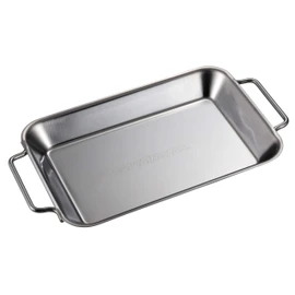 Captain Stag UG-1568 Stainless Steel Griddle Plate, B6 Size (Compatible with B6 Size UG-34/43/44 Kamado Smart Grill) (Half Size Compatible with UG-42 Kamado Smart Grill B5 and UG-47V Smart Grill Mini)