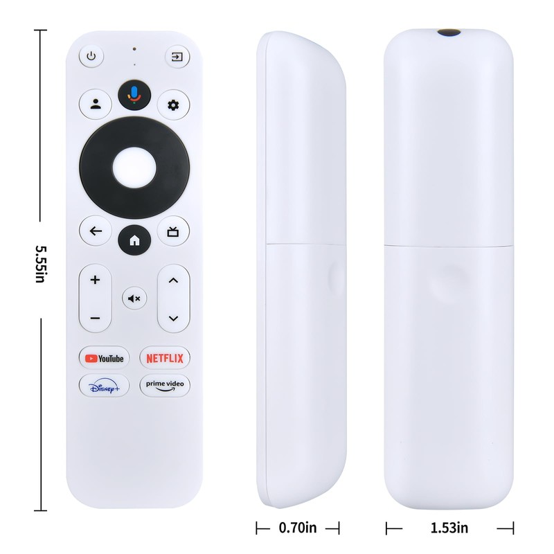 PZL Replacement Voice Remote Control Compatible with Dynalink 4K Smart