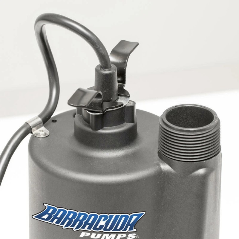 Barracuda 1/4 HP Thermoplastic Submersible Utility Pump 1500 GPH Max