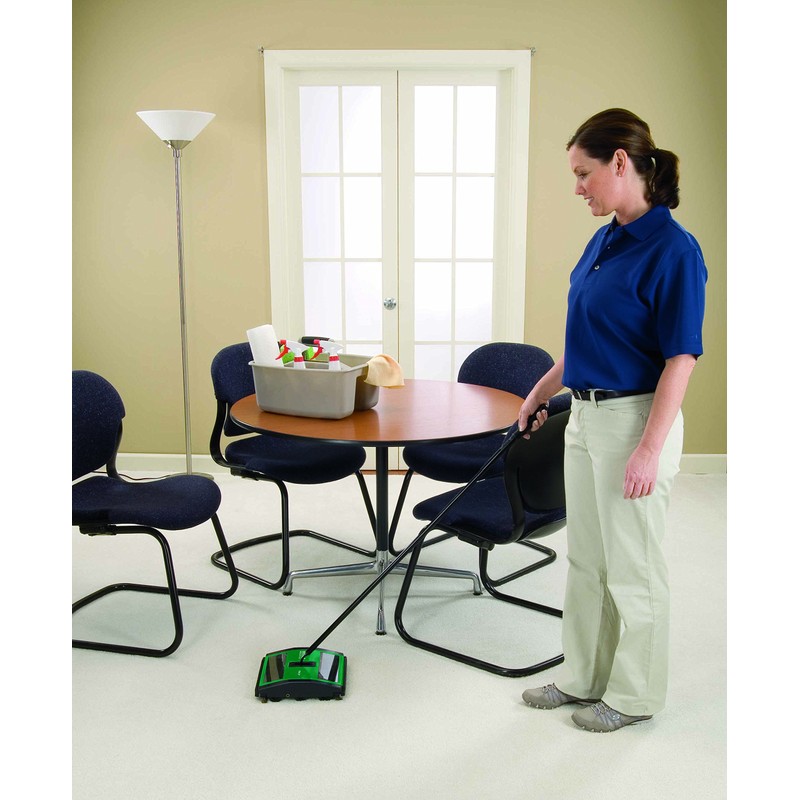 BISSELL BigGreen Commercial BG21 Sweeper with 2 Rows of Rubber