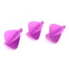 CUESOUL TERO AK4 Purple Dart Flights Kite Shape,Set of 3