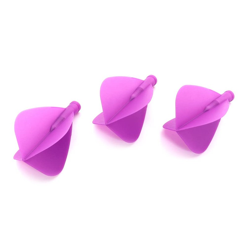 CUESOUL TERO AK4 Purple Dart Flights Kite Shape,Set of 3