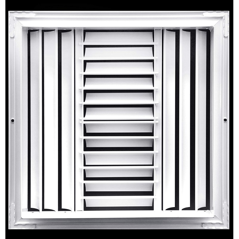 HVAC Premium 20w X 20h 4Way Aluminum Curved Blade Adjustable