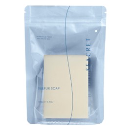 SEACRET Sulfur Soap Bar for Face & Body - Nature-Powered Sulfur Cleanser for Radiant Skin, Sulfur Skin Care, Sulfur Bar Soap, Sulfur Soap