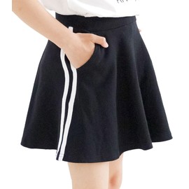 Bee bbs01706 Girls Kids Skirts with Leggings, Spring, Summer, Autumn, Black