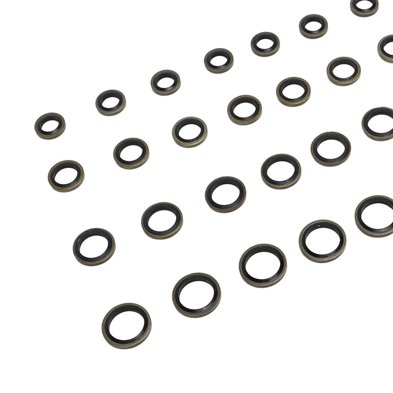 40 Pcs Banjo Bolt Fuel Sealing Washers 3918188 8mm 10mm