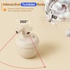 estbicn Automatic Laser Cat Interactive Toy - Self-Balancing 360° Auto-Spin