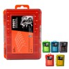 Boxonly Waterproof Double-Sided Fishing Tackle Storage Box – Small Orange