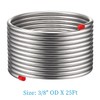 Vigorous Wort Chiller, 3/8" x 25 Ft Food Grade 304