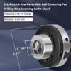 3-1/4 inch 2-Jaws Pen Drilling Wood Lathe Chuck with 1"