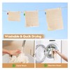 Ycsst 12 Pack Reusable Cotton Mesh Produce Bags - 100%
