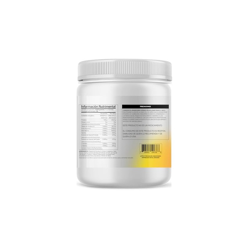 Primetech Nutrition Pre Entreno PRE-XPLODE, 30 Servicios, Pre Workout, Energía,