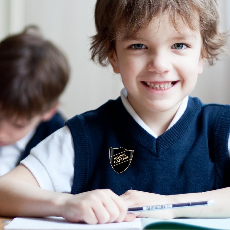 House Captain Enamel Badge (BLACK)