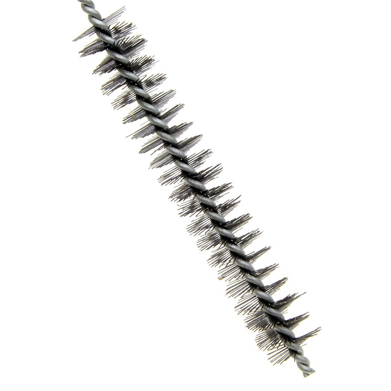 YXQ 12Pcs Tube Brush Kit Stainless Steel/Brass Round Wire Pipe