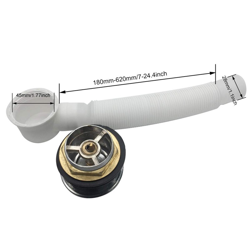 Tip Toe Style Bathtub Drain Stopper with A Flexible Water