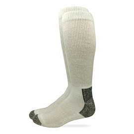 Carolina Ultimate Mens Non Binding Merino Wool Blend Mid Calf Socks 1 Pair Pack