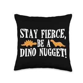 Dino Nugget Plush Pillow Chicken Nuggets Lover Throw Pillow