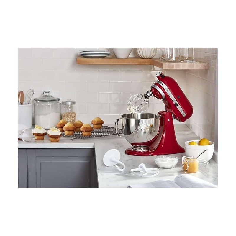 Genuine Flat Beater Attachment K45B WPW10672617 for KitchenAid 4.5-Quart Mixers