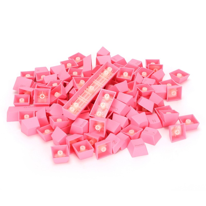 PBT Keycaps Ergonomic Design Oil Resistant Colorful 108 Key Video