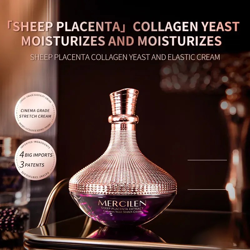 Mercilen Sheep Placenta Collagen Anti-wrinkle Cream 50g/box