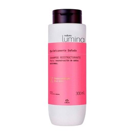 Shampoo Reestructurante Cabello Químicamente Dañado Lumina Natura