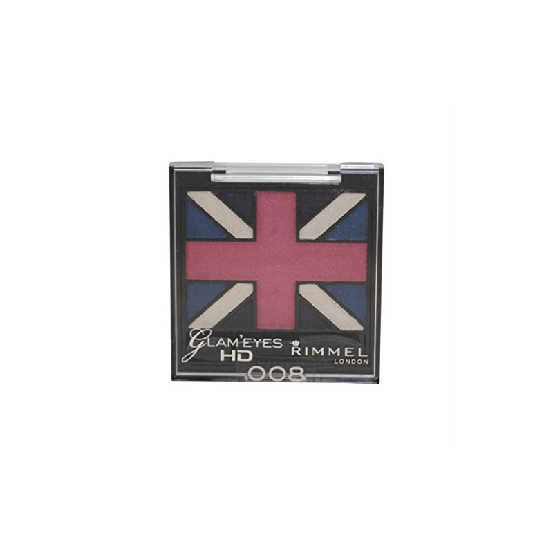 Rimmel Glam' Eyes HD Quad Eye Shadow Palette, True Union