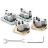 Triumilynn Front Rear Brake Caliper for Polaris RZR 800 2008-2014,