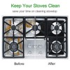 Stove Burner Covers,0.3 MM Double Thickness,8 Pack,Gas Stove Burner Liners,Non-stick