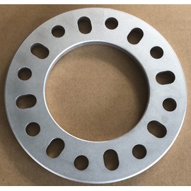 ZHTEAPR 4pc 12mm 1/2" Universal Wheel Spacers for Most 8 Lug Vehicle 8x6.5 8x165.1 8x170 8x180 Compatible with F250 E350 Ram 2500 3500 Express 3500 K3500 Silverado Suburban 2500 Sierra 2500HD 3500HD