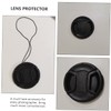 FELTECHELECTR 4pcs Splashproof Camera Lens Cover Dust and Moisture for