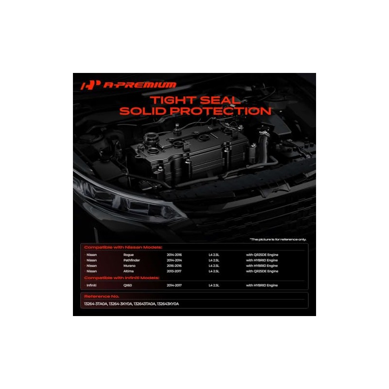 A-Premium Kit Cubierta Válvulas Motor c/Perno y Tapa Aceite |