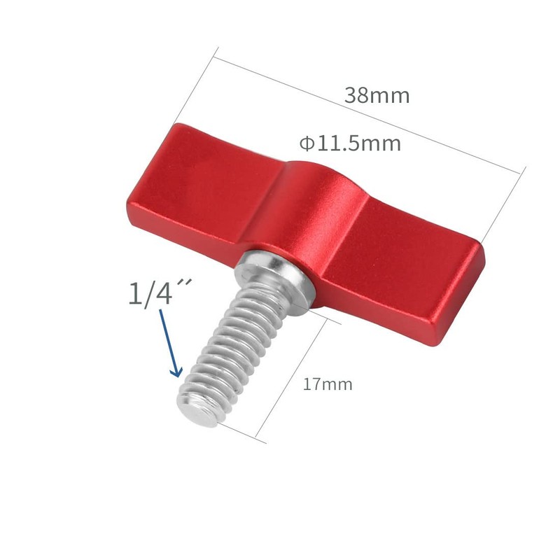 CS PRIORITY L Shape/T-Shape Adjustable 17mm 1/4 inch Screw Adapter