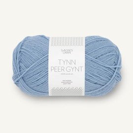 Sandnes Garn Tynn Peer Gynt Approx. 205 m Col. 6032 Bla Hortensia 50 g