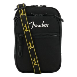 Fender Mini Shoulder 950-6060 Shoulder Bag Mini Pouch Smartphone Shoulder [01] Black, Black