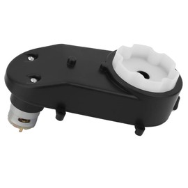 6V / 12V Children Car Gear Box Toy Car Gearbox, Steering Gear Box, Portable Kid Ride Gear Box for DIY Toy Car Car Modification Kids Ride on Car(12V, 5600Rpm)