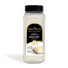 GranAroma Butter Powder, Creamy & Savory, Ingredient & Additive, Versatile Powder (13.6 Ounce)