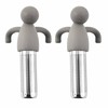 2 PCS 304 Stainless Steel Fine Mesh Infuser Strainer for