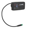 Electric Bike Power Display Meter Waterproof 5 Pin Interface ABS