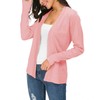 Urban CoCo Women's Long Sleeve Open Front Knit Cardigan Sweater