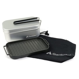 Gaobabu GSET-37 Gaobabu Mestin 1.5 Gang Type + Multi Grill Plate Set