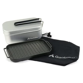 Gaobabu GSET-37 Gaobabu Mestin 1.5 Gang Type + Multi Grill Plate Set