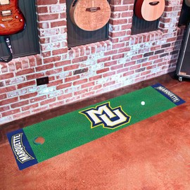 FANMATS 39268 Marquette University Putting Green Mat