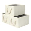 StorageWorks Fabric Storage Bins for Shelves, Storage Baskets for Closet