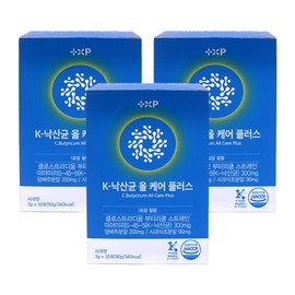 K낙산균 올케어 플러스 프로바이오틱스, 30회분, 3개 K Naksankyun All Care Plus Probiotics, 30 Servings, Pack of 3